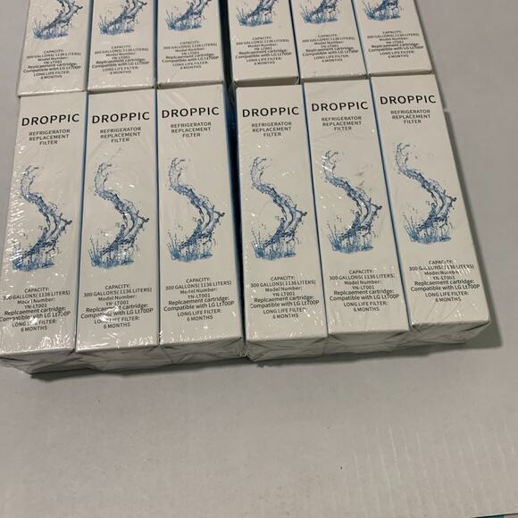 Droppic Refrigerator Replacement Filter Lot Of 4(12) Compatible LG Lt700P New - Picture 6 of 8